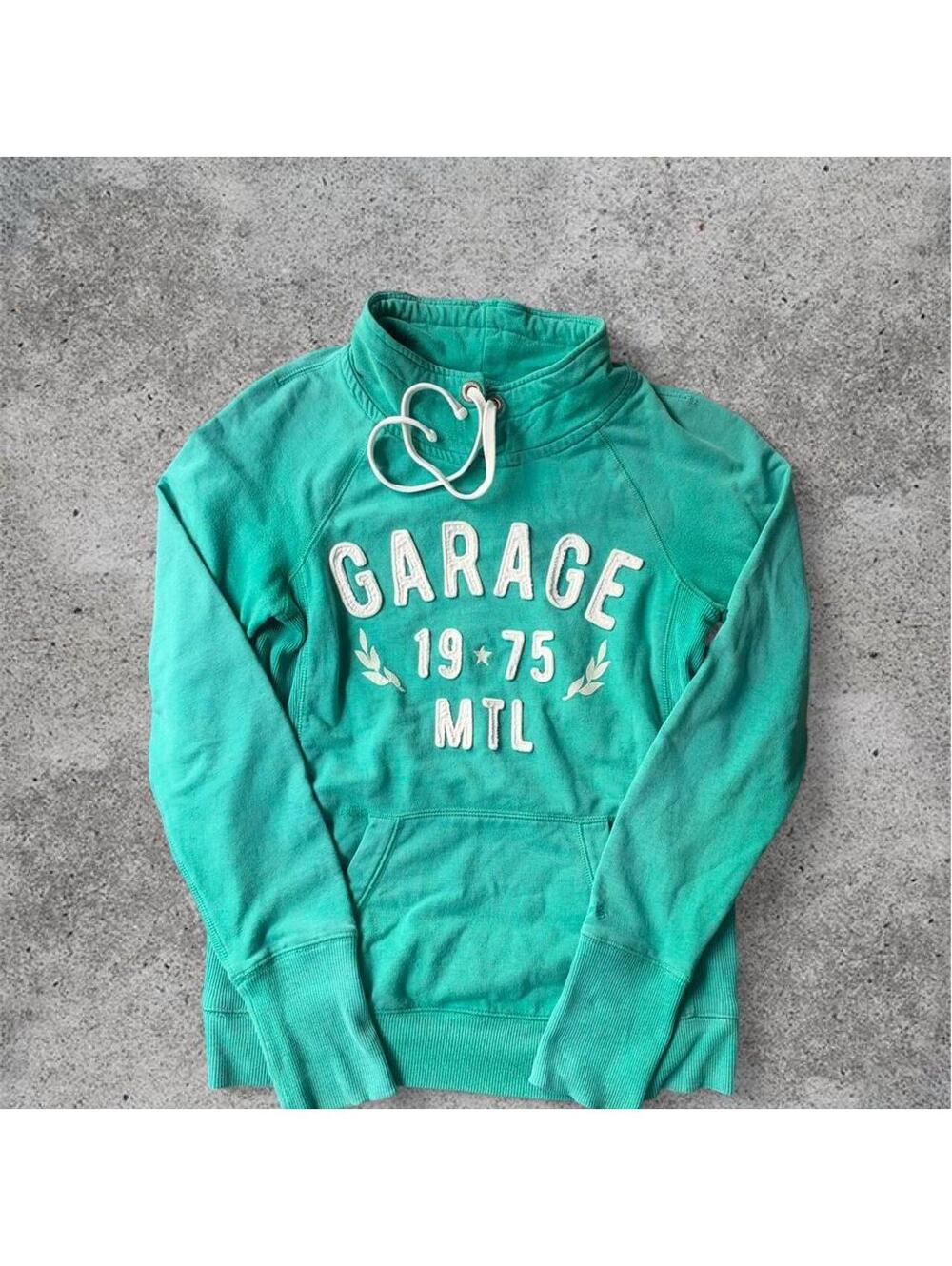 Garage teal sweatshirt